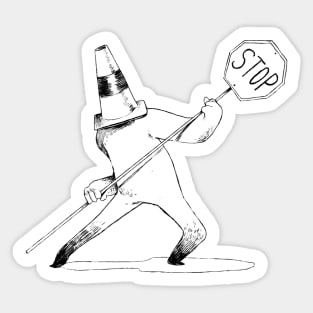 TRAFFIC BOSS Sticker